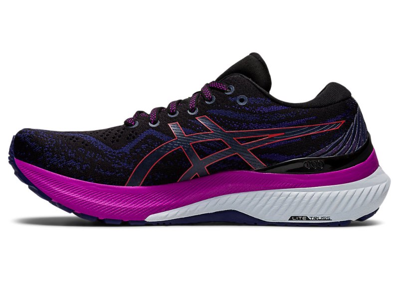 Women's Asics Gel-kayano 29 Running Shoes Black/Red Alert Canada | CA7959-849