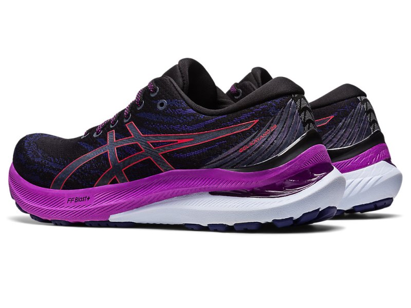 Women's Asics Gel-kayano 29 Running Shoes Black/Red Alert Canada | CA8368-229