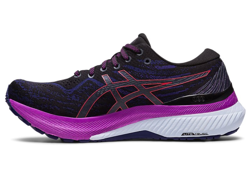 Women's Asics Gel-kayano 29 Running Shoes Black/Red Alert Canada | CA8368-229