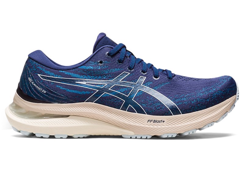 Women\'s Asics Gel-kayano 29 Running Shoes Indigo Blue/Sky Canada | CA9233-433