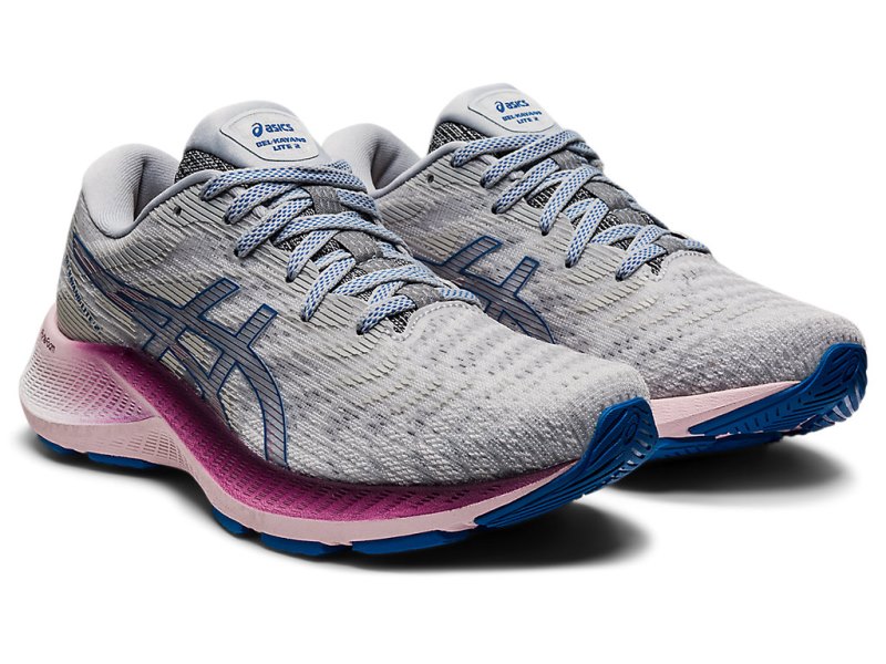 Women's Asics Gel-kayano Lite 2 Running Shoes Piedmont Grey/Lake Drive Canada | CA5408-621