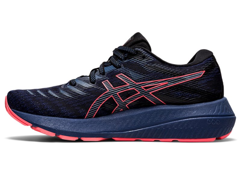 Women's Asics Gel-kayano Lite 2 Running Shoes Thunder Blue/Blazing Coral Canada | CA6101-839