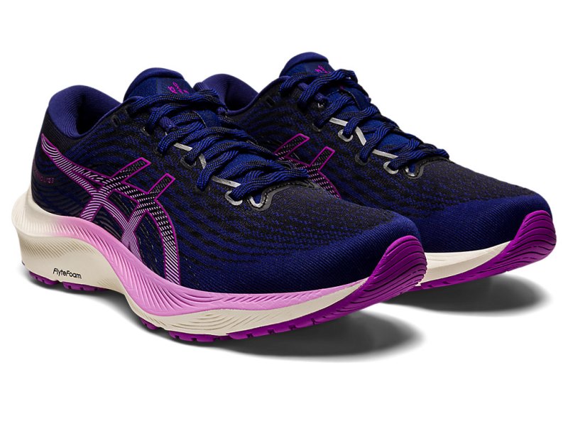 Women's Asics Gel-kayano Lite 3 Running Shoes Dive Blue/Orchid Canada | CA9485-035