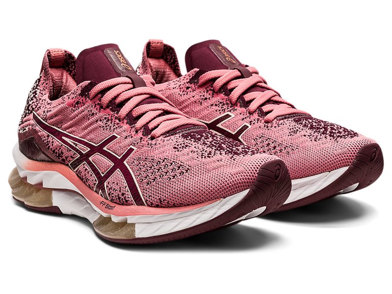 Women's Asics Gel-kinsei Blast Running Shoes Smokey Rose/Deep Mars Canada | CA3500-893