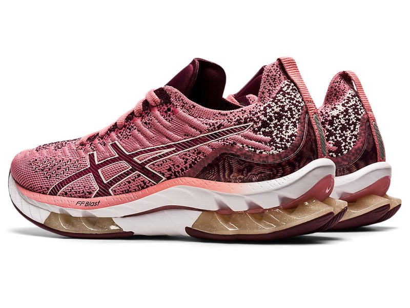 Women's Asics Gel-kinsei Blast Running Shoes Smokey Rose/Deep Mars Canada | CA3500-893