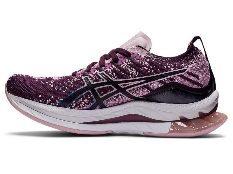 Women's Asics Gel-kinsei Blast Running Shoes Deep Plum/Barely Rose Canada | CA6178-655