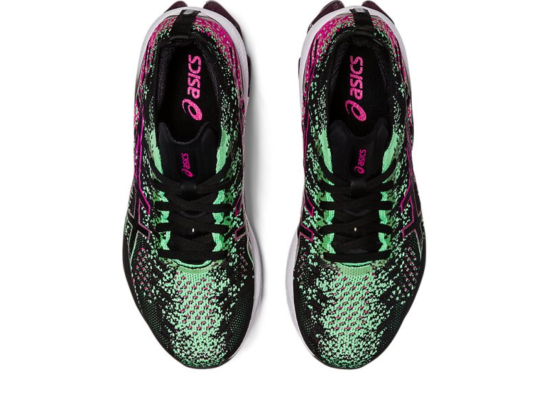 Women's Asics Gel-kinsei Blast Running Shoes Black/Pink Rave Canada | CA7673-568