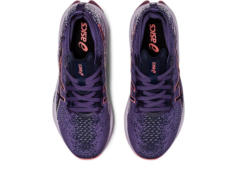 Women's Asics Gel-kinsei Blast Running Shoes Dusty Purple/Papaya Canada | CA9407-906