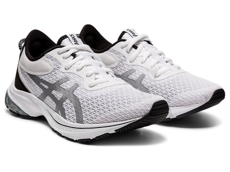 Women's Asics Gel-kumo Lyte 2 Running Shoes White/Pure Silver Canada | CA0546-581