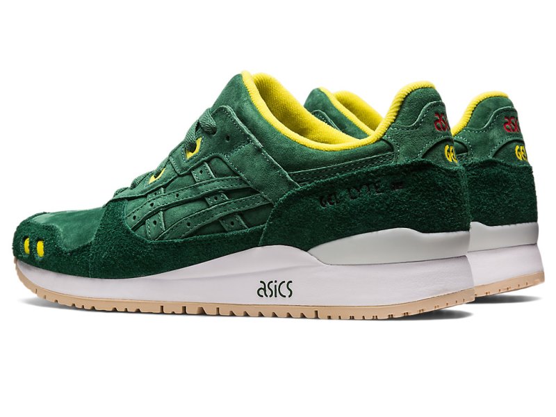 Women's Asics Gel-lyte III OG Shamrock Sneakers Shamrock Green/Shamrock Green Canada | CA1746-939