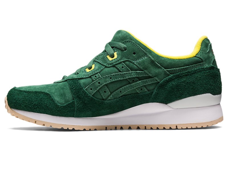 Women's Asics Gel-lyte III OG Shamrock Sneakers Shamrock Green/Shamrock Green Canada | CA1746-939