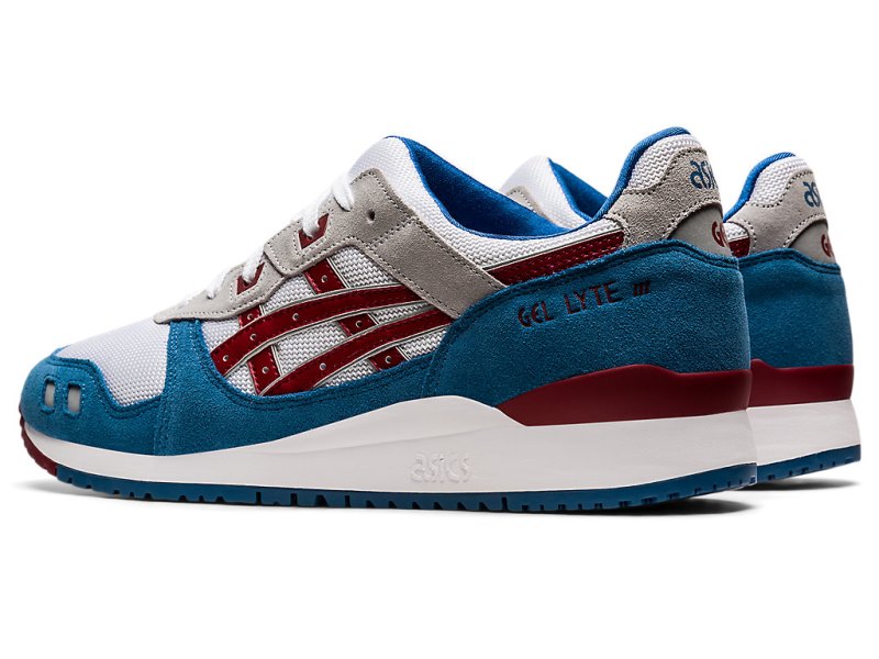 Women's Asics Gel-lyte III OG Sneakers Azure/Beet Juice Canada | CA8105-651