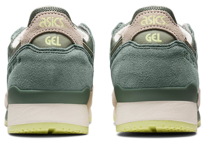 Women's Asics Gel-lyte III OG Sneakers Cream/Olive Grey Canada | CA5935-856