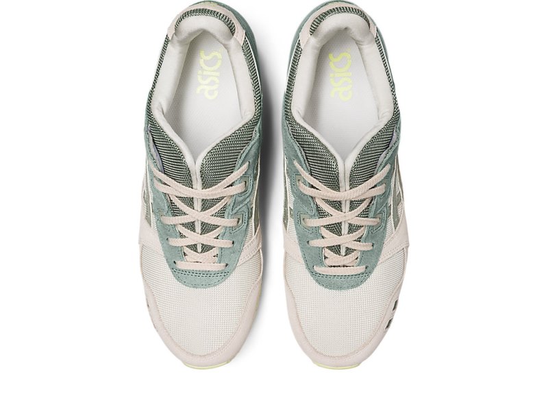 Women's Asics Gel-lyte III OG Sneakers Cream/Olive Grey Canada | CA5935-856