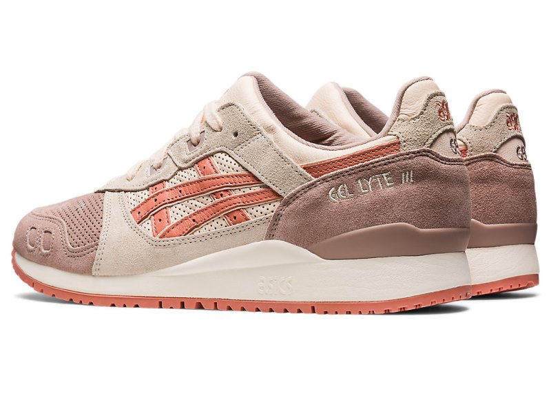 Women's Asics Gel-lyte III OG Sneakers Fawn/Salmon Canada | CA3094-004