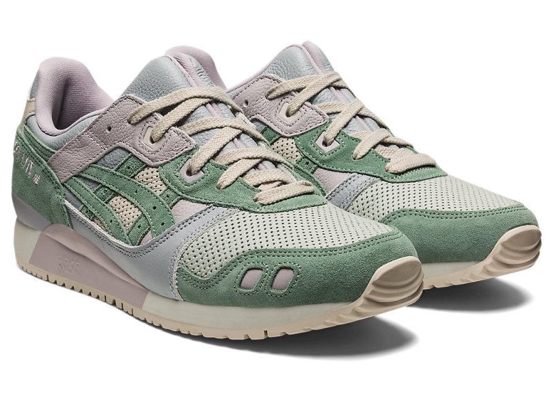 Women's Asics Gel-lyte III OG Sneakers Light Sage/Slate Grey Canada | CA0096-524