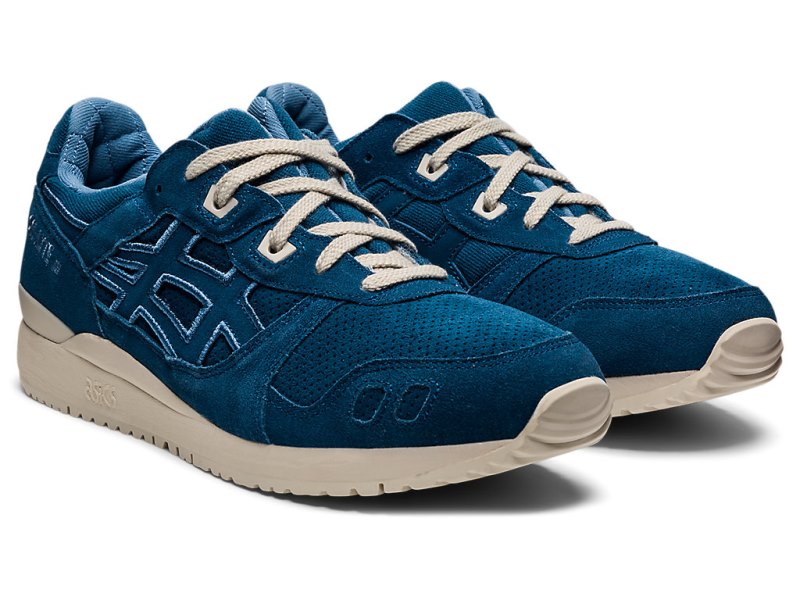 Women's Asics Gel-lyte III OG Sneakers Light Indigo/Smoke Grey Canada | CA8219-663