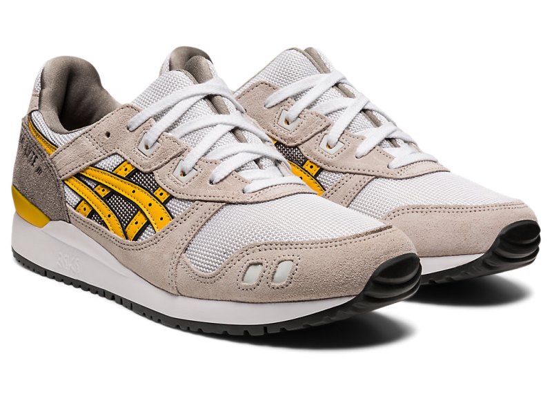 Women's Asics Gel-lyte III OG Sneakers Oyster Grey/Honey Canada | CA6536-193