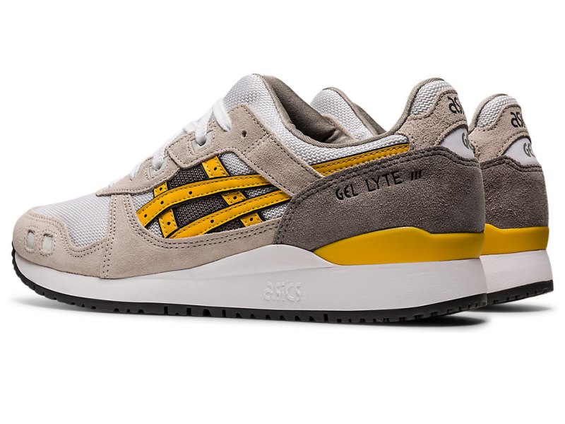 Women's Asics Gel-lyte III OG Sneakers Oyster Grey/Honey Canada | CA6536-193