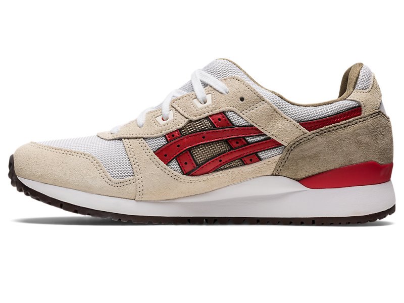 Women's Asics Gel-lyte III OG Sneakers Smoke Grey/Red Alert Canada | CA1836-642