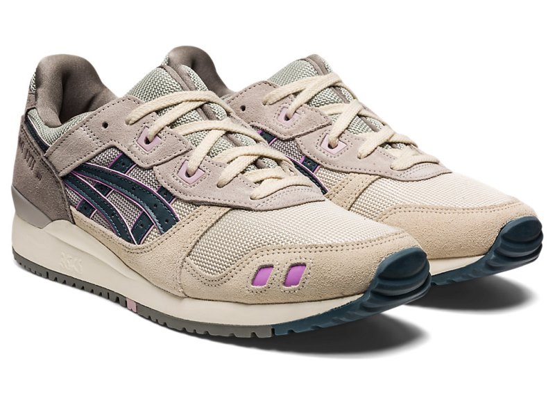 Women's Asics Gel-lyte III OG Sneakers Smoke Grey/Ironclad Canada | CA3051-670