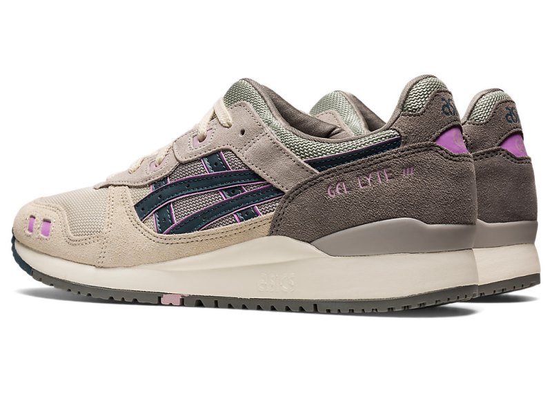 Women's Asics Gel-lyte III OG Sneakers Smoke Grey/Ironclad Canada | CA3051-670