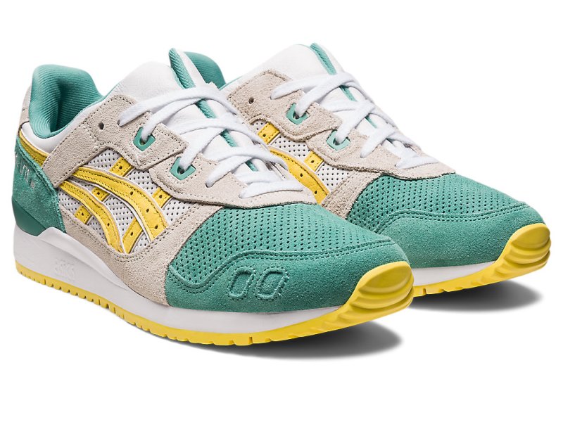 Women's Asics Gel-lyte III OG Sneakers Sage/Banana Cream Canada | CA7852-930