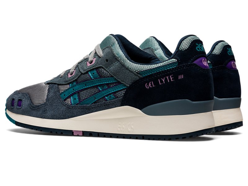 Women's Asics Gel-lyte III OG Sneakers Tarmac/Beryl Green Canada | CA3923-787