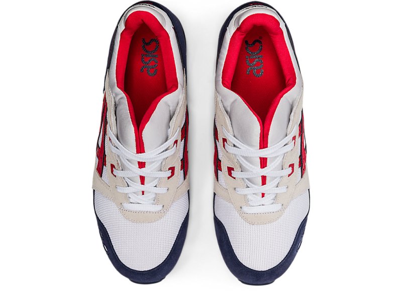 Women's Asics Gel-lyte III OG Sneakers White/Classic Red Canada | CA4161-526