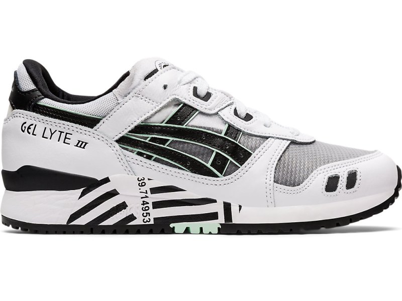 Women\'s Asics Gel-lyte III OG Sneakers White/Black Canada | CA5823-302