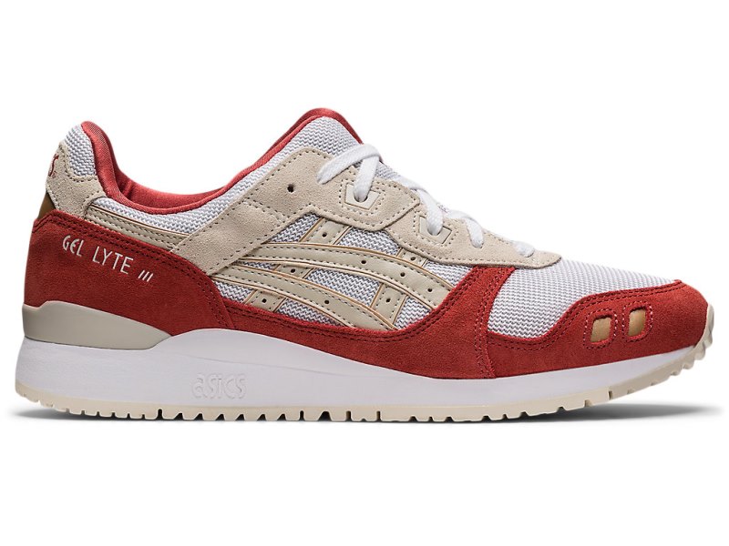 Women\'s Asics Gel-lyte III OG Sneakers White/Smoke Grey Canada | CA9535-520