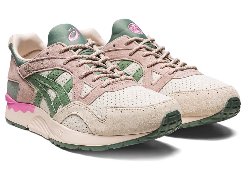 Women's Asics Gel-lyte V Spring In Japan Sneakers Cream/Slate Grey Canada | CA6528-056