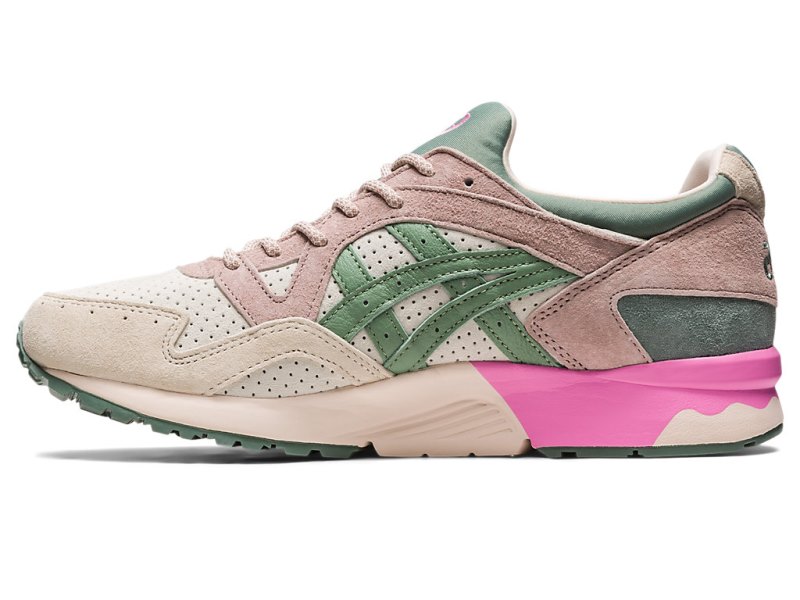 Women's Asics Gel-lyte V Spring In Japan Sneakers Cream/Slate Grey Canada | CA6528-056