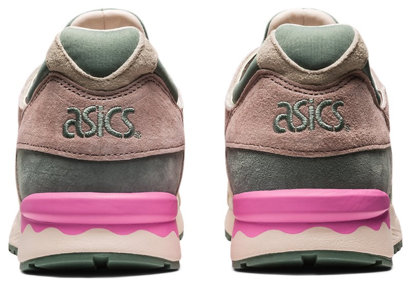 Women's Asics Gel-lyte V Spring In Japan Sneakers Cream/Slate Grey Canada | CA6528-056