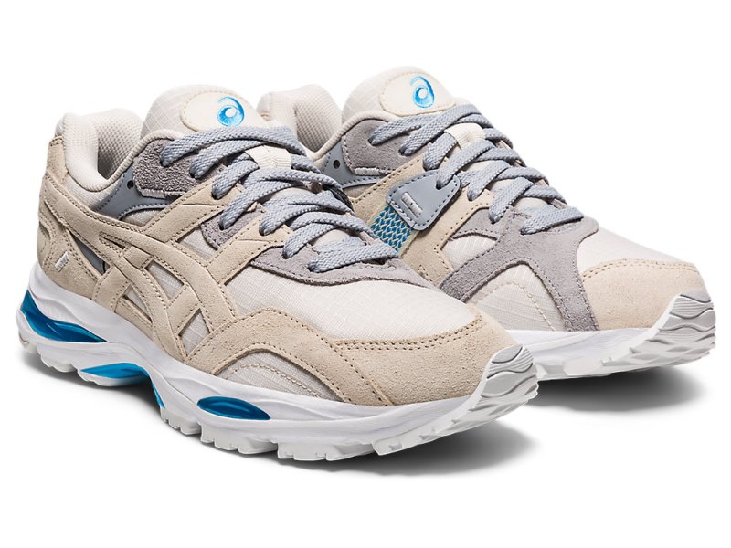 Women's Asics Gel-mc Plus Sneakers Birch/Aizuri Blue Canada | CA1305-102