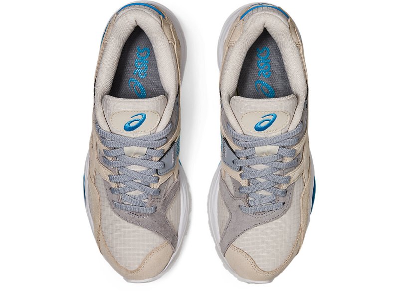 Women's Asics Gel-mc Plus Sneakers Birch/Aizuri Blue Canada | CA1305-102