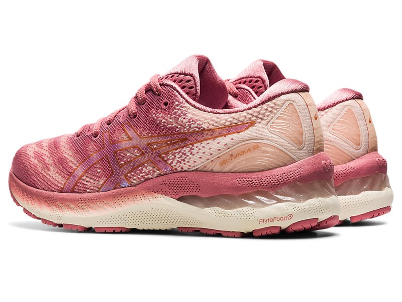 Women's Asics Gel-nimbus 23 Running Shoes Smokey Rose/Pure Bronze Canada | CA8494-760