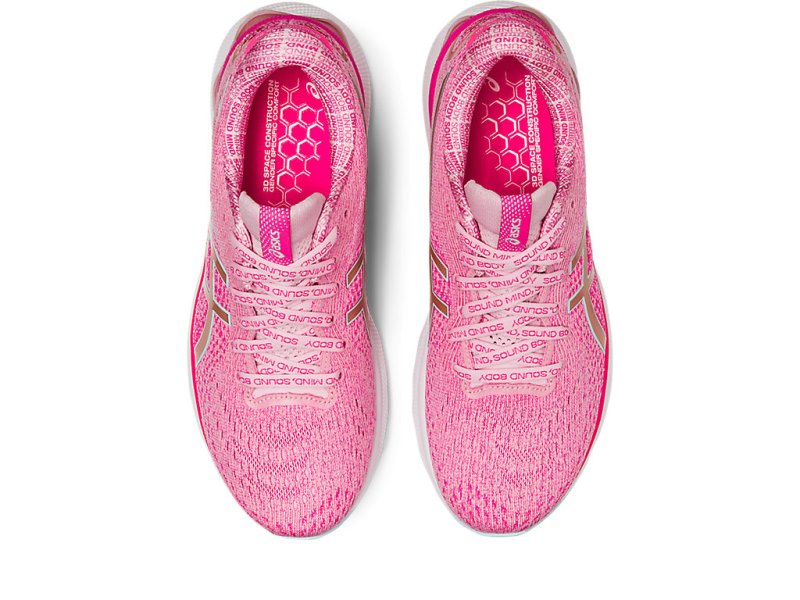 Women's Asics Gel-nimbus 24 Limited Edition Running Shoes Cotton Candy/Rose Gold Canada | CA7106-340