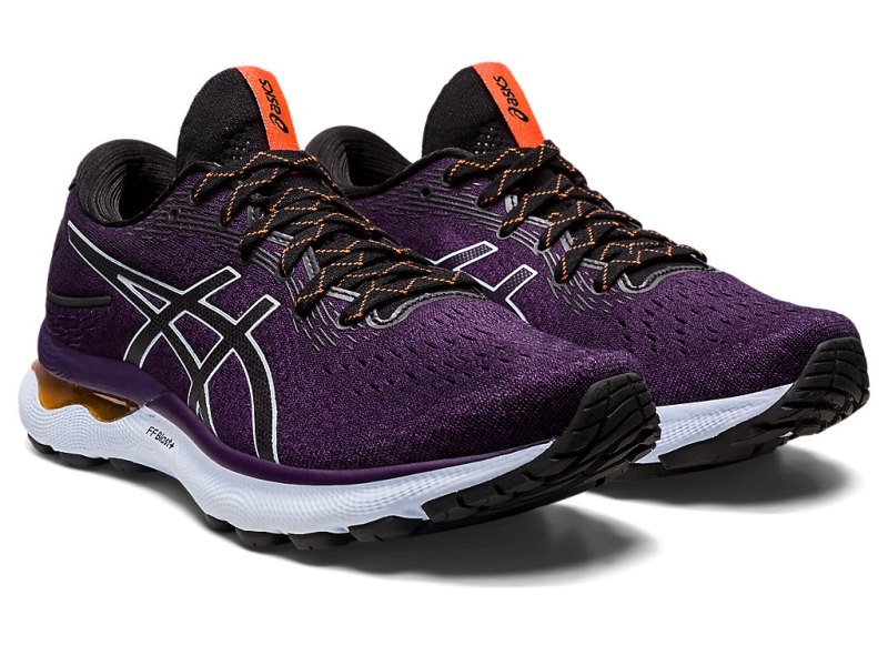 Women's Asics Gel-nimbus 24 Tr Running Shoes Nature Bathing/Night Shade Canada | CA0901-835