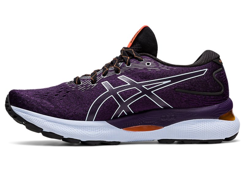 Women's Asics Gel-nimbus 24 Tr Running Shoes Nature Bathing/Night Shade Canada | CA0901-835