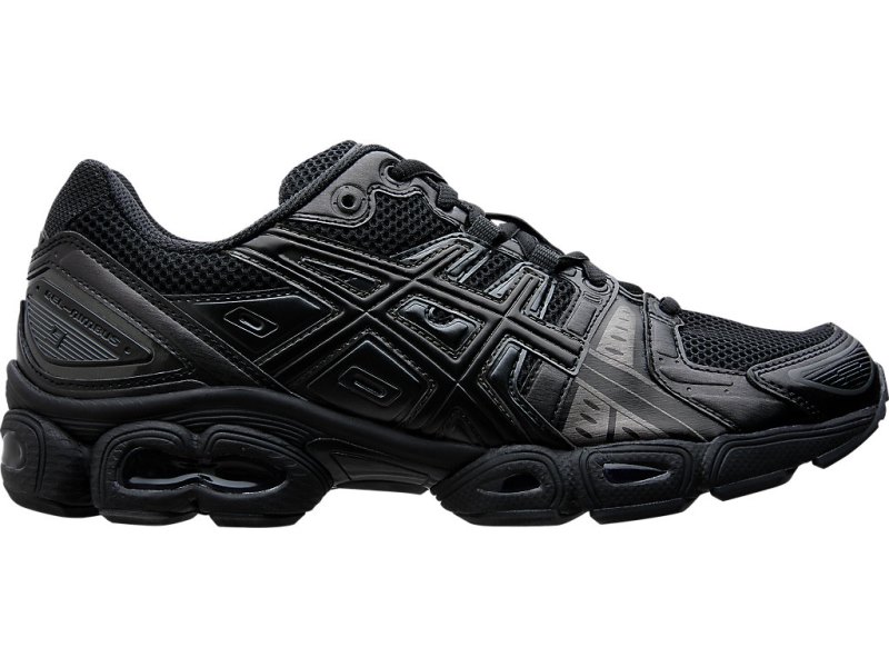 Women\'s Asics Gel-nimbus 9 Sneakers Black/Gunmetal Canada | CA1528-086