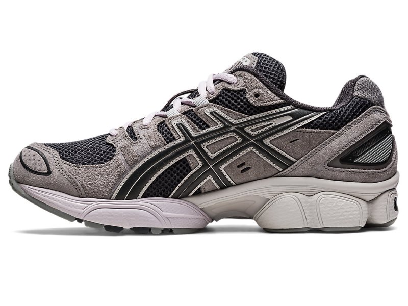 Women's Asics Gel-nimbus 9 Sneakers Obsidian Grey/Clay Grey Canada | CA5804-038