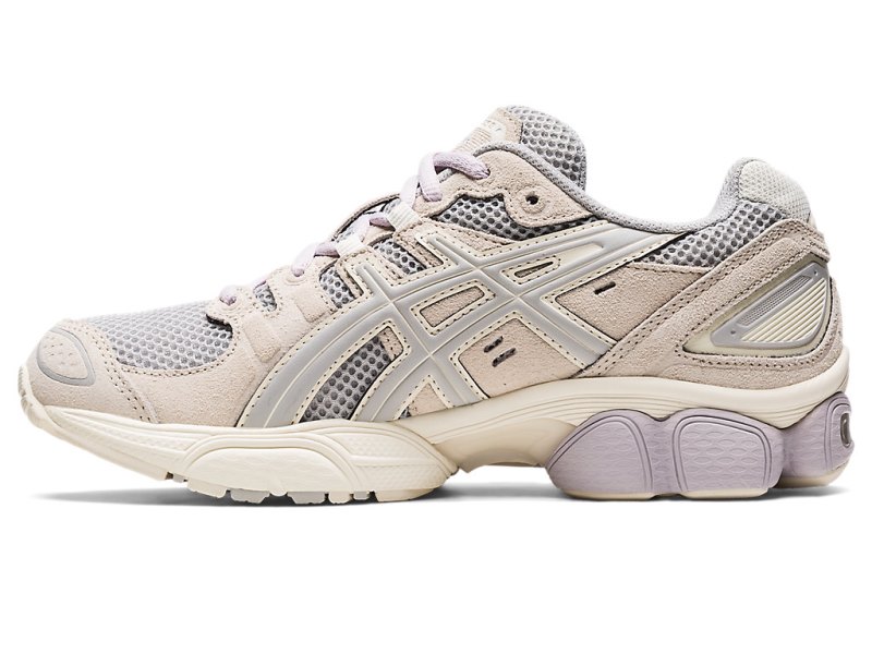 Women's Asics Gel-nimbus 9 Sneakers Oyster Grey/Birch Canada | CA0215-928