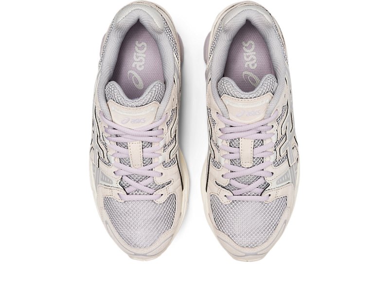 Women's Asics Gel-nimbus 9 Sneakers Oyster Grey/Birch Canada | CA0215-928