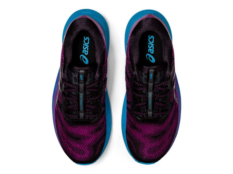 Women's Asics Gel-nimbus Lite 2 Running Shoes Digital Grape/Black Canada | CA4008-007