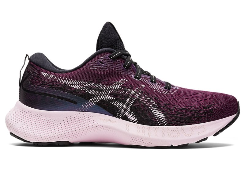 Women\'s Asics Gel-nimbus Lite 3 Running Shoes Deep Plum/Barely Rose Canada | CA2333-003