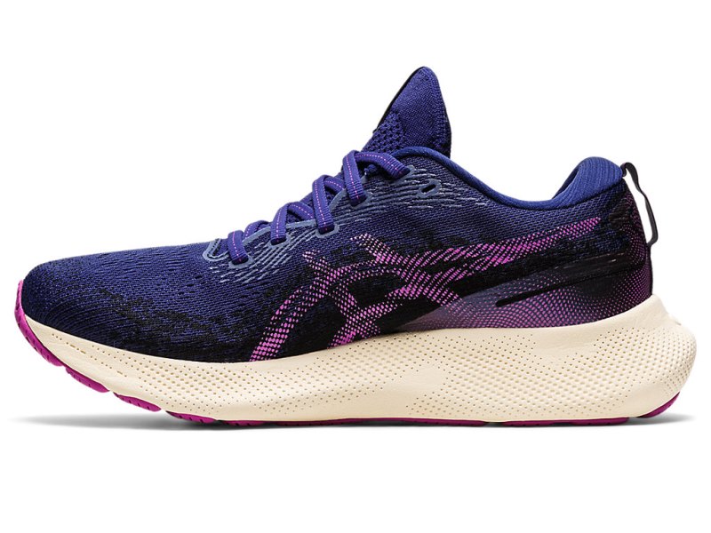 Women's Asics Gel-nimbus Lite 3 Running Shoes Dive Blue/Orchid Canada | CA5669-999