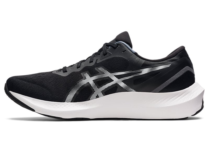 Women's Asics Gel-pulse 13 (D) Running Shoes Black/White Canada | CA5816-440