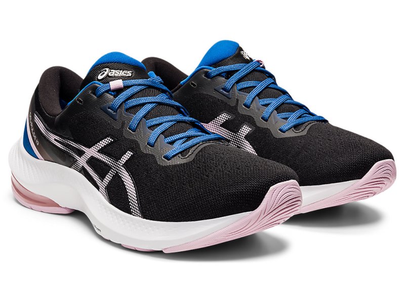 Women's Asics Gel-pulse 13 Running Shoes Black/Barely Rose Canada | CA0592-838