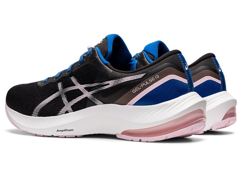 Women's Asics Gel-pulse 13 Running Shoes Black/Barely Rose Canada | CA0592-838